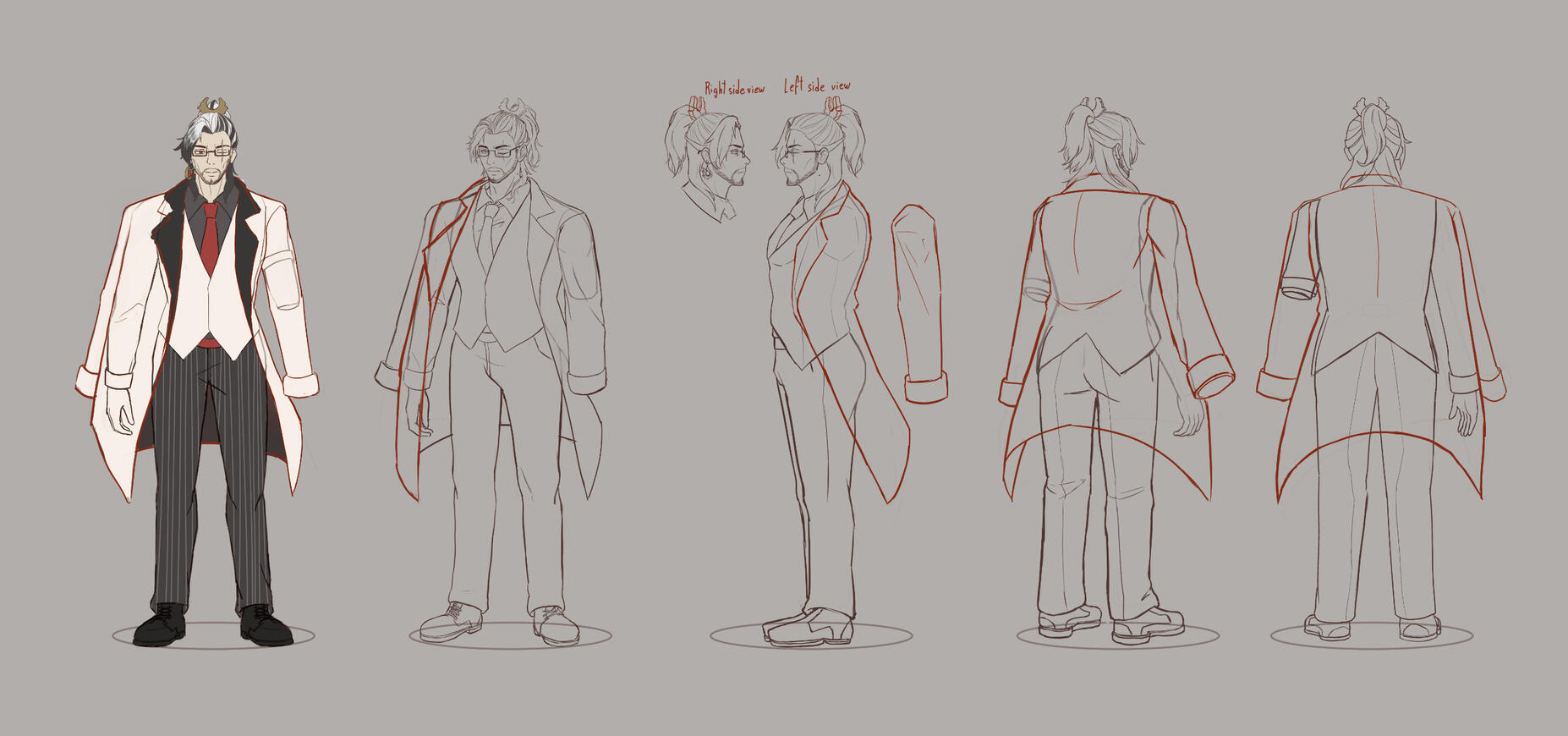 Yakuza boss for a friend's story.