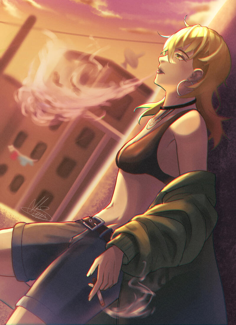 Layla from Oasis (fanart)